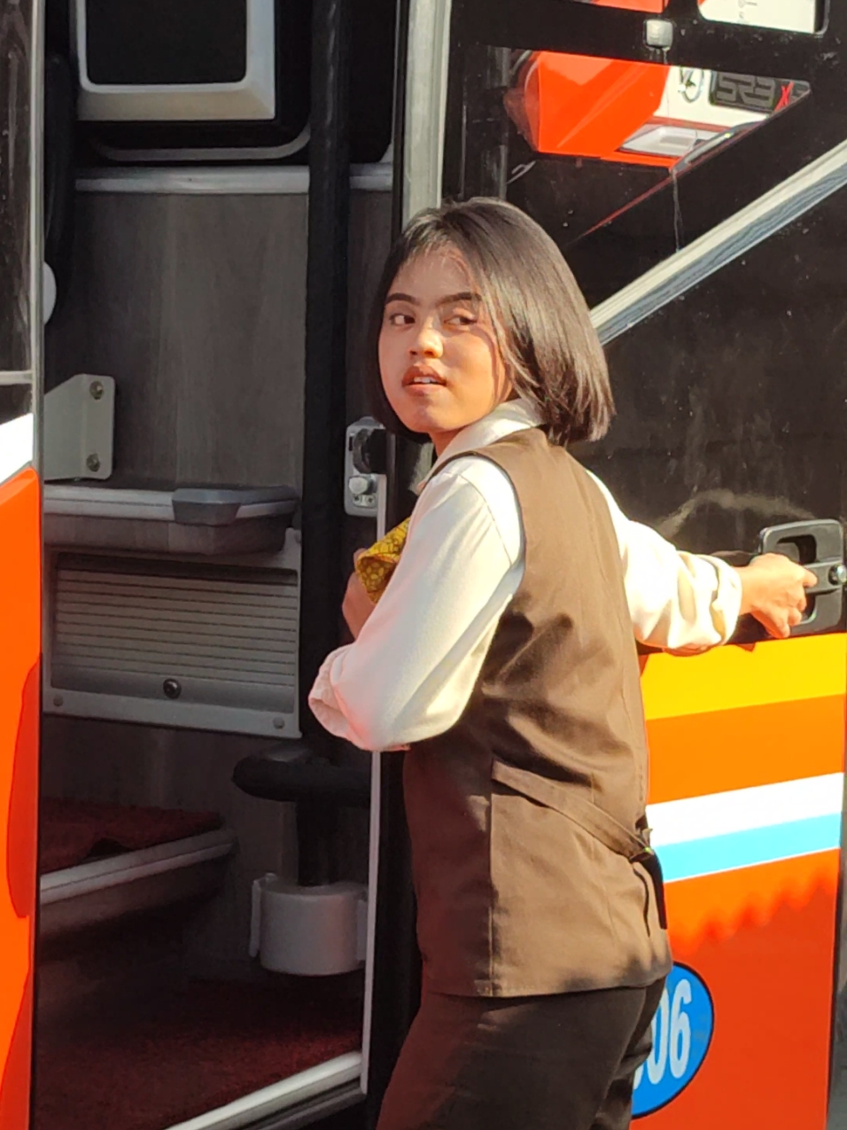 Wanita Tangguh😍 Pramugari Cantik Rosalia Indah #pramugari #semuaorang #rosaliaindah 