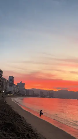#kristalbeach#atardecer #acapulco 