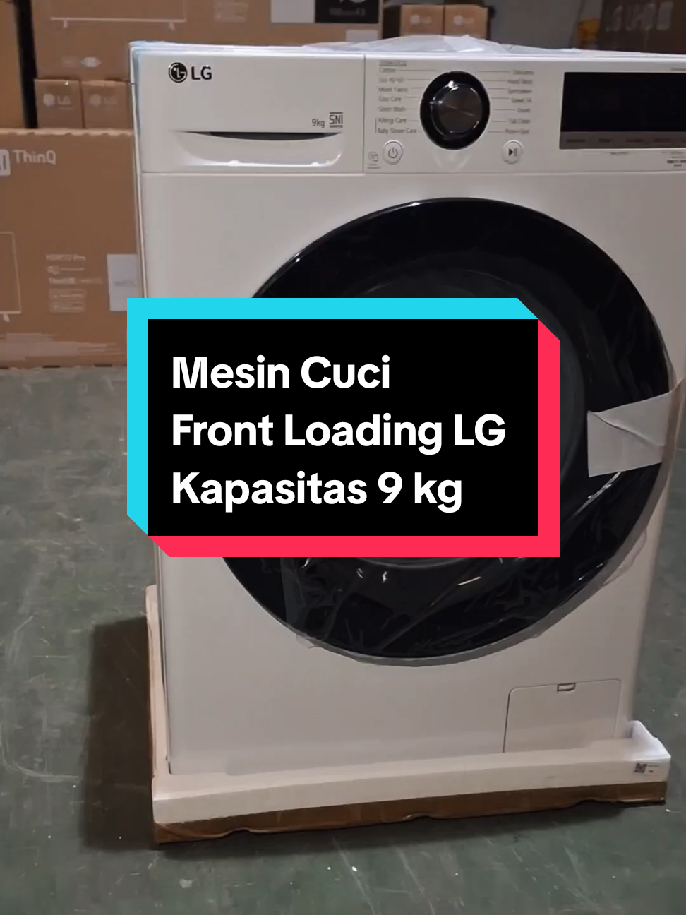 Mesin Cuci LG FV209S5WN #mesincuci #lgelectronics #frontloading #4upage #4u 