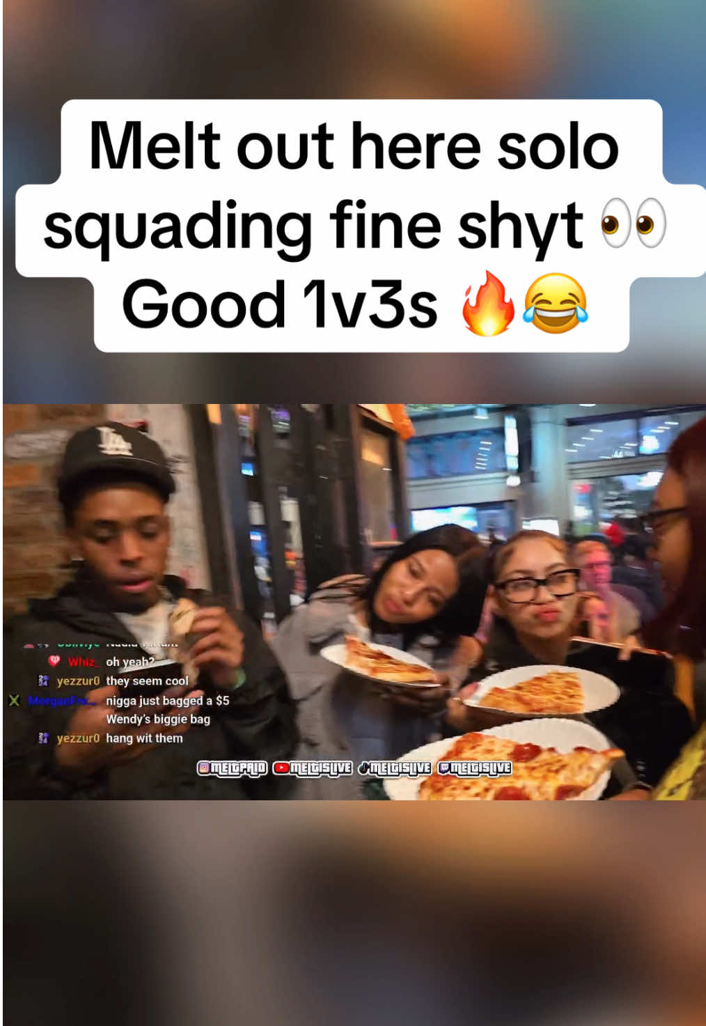 Solo squading fine shyt 🔥 #meltislive #fyp #foryoupage #melt   #funny #relatable  #rizz #fineshyt #viralvideo #nola #mardigras #girlfriend #fypシ #zyxcba #tsoc #hyyjoe #walgreens #walmart #neworleans cameraman  