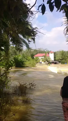 Danau Lancang Rumbio Jaya🌊 #banjir2025 #kampar #fypage 