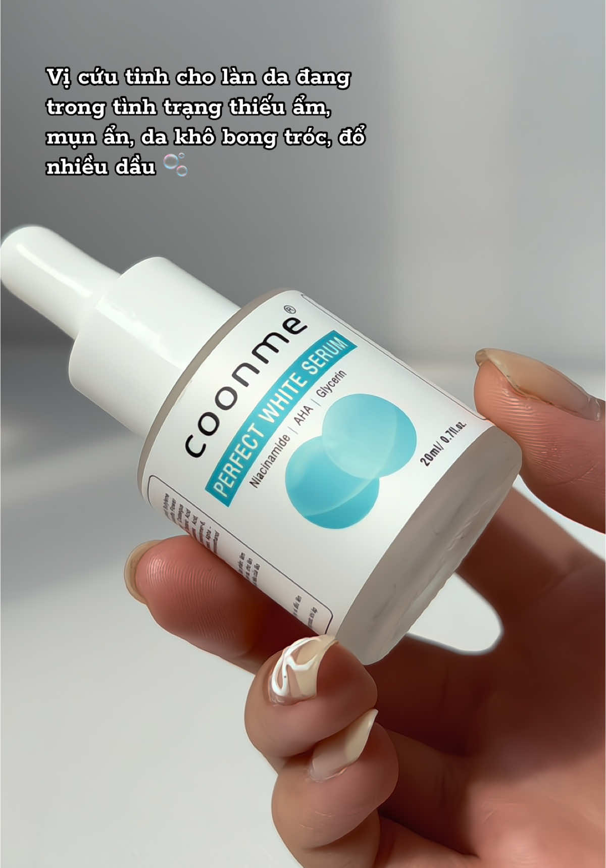 Vị cứu tinh cho làn da dầu của tui đây nè 🫧 #serum #skincare #coonme #lilbong #review #skincaretips 