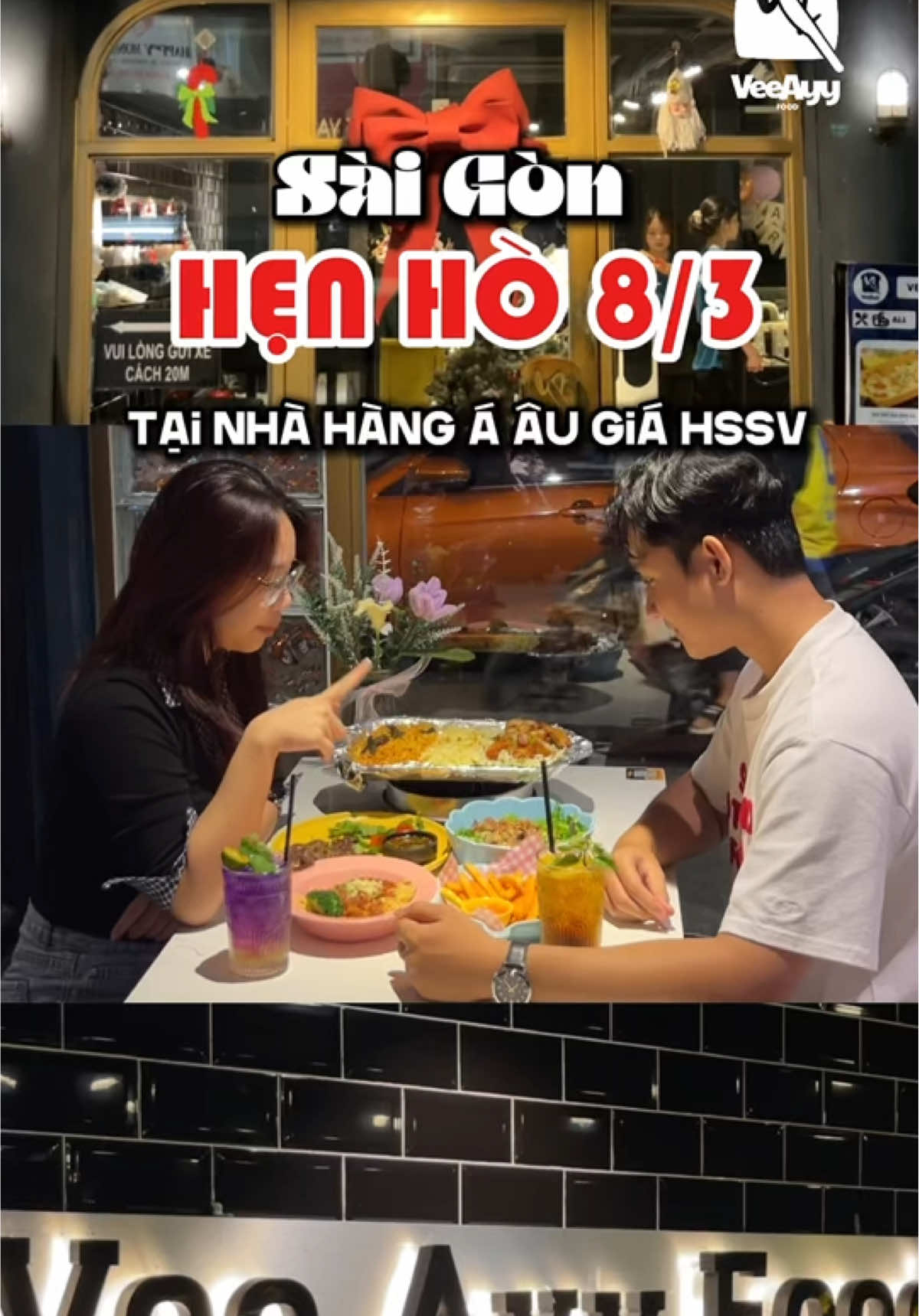8/3 cùng hẹn hò với Vee Ayy nhaaaa #veeayyfood #veeayy #xuhuong #viral #FoodLover #vucattuong #8thang3 #henho #dating #couple 