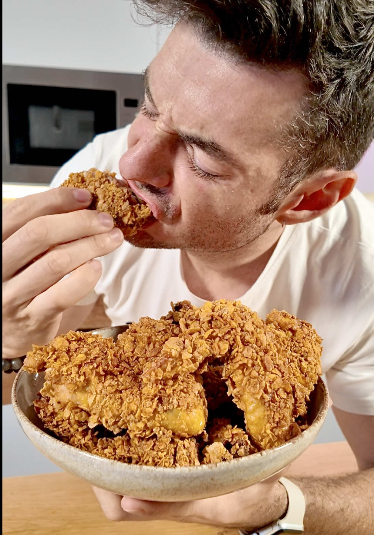 POLLO KFC 🍗 EN AIRFRYER 💨 #Airfryerrecipe #KFC #Chicken #Cenas #Cena