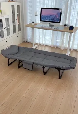 เตียงพับ เตียงพับพร้อมที่นอน เตียงสนาม การสนับสนุนโลหะ เอวสองชั้นหนา แข็งแรง ด้านข้างมีกระเป๋าใส่ของ  เตียงนุ่ม ทนทาน folding bed ##เตียงนอนพับได้ไม่ต้องประกอบ##เตียงนอนพับเก็บได้##เตียงนอนสนามพับได้