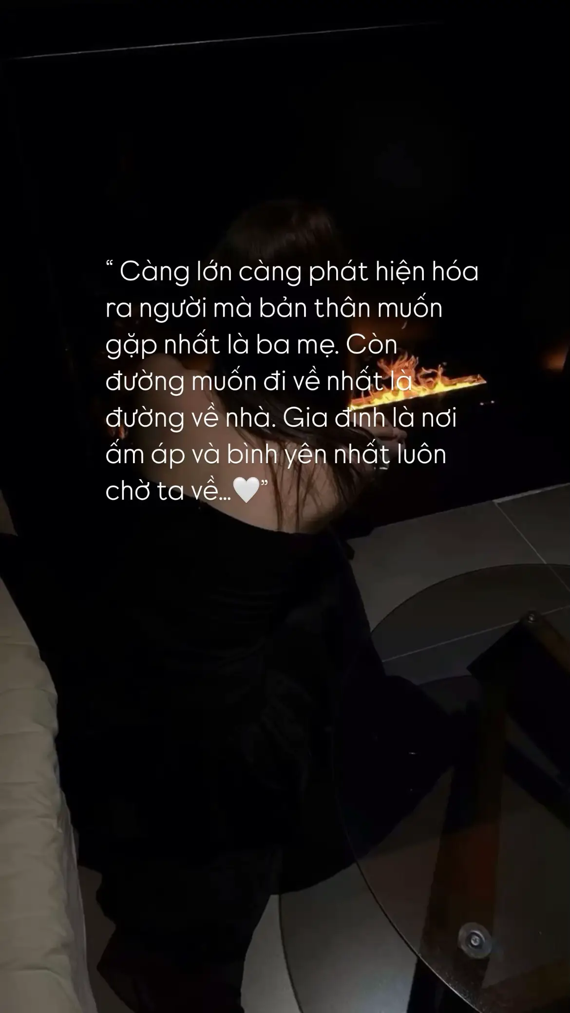 “ Càng lớn càng phát hiện hóa ra người mà bản thân muốn gặp nhất là ba mẹ. Còn đường muốn đi về nhất là đường về nhà. Gia đình là nơi ấm áp và bình yên nhất luôn chờ ta về…🤍”#xuhuong2025 #viral 
