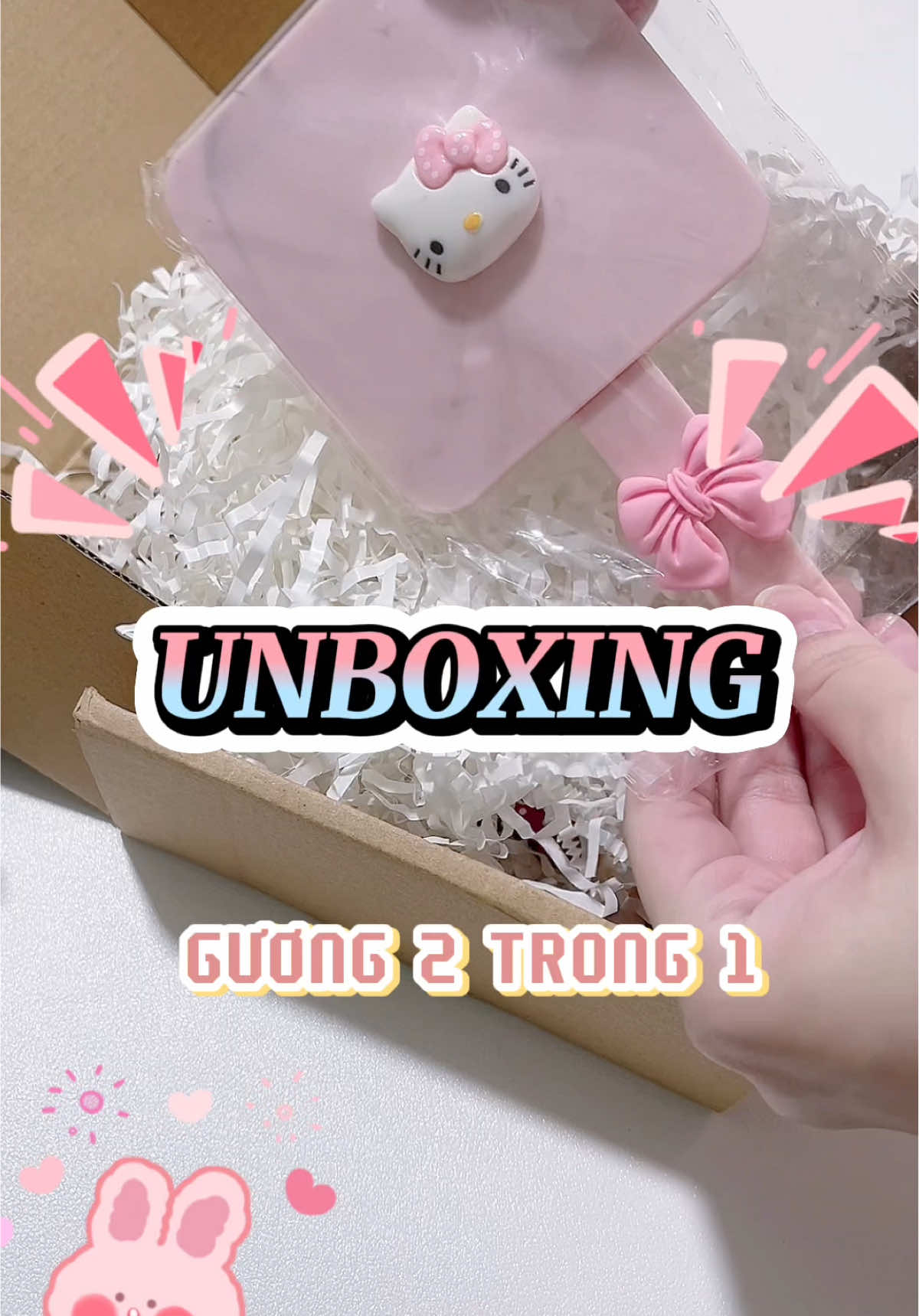 Mua 1 được 2 mà có 29🐠, có rẻ quá hông dạ🥰#gươnglược #gươngsoi #gươngluocgoroi #hellokitty #maùhồng #unboxing #xuhuong #videoviral #quà 