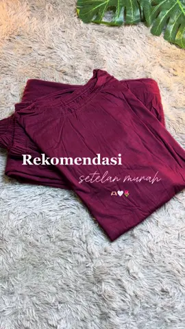 setelan murah #setelanwanita #oneset #rayon 