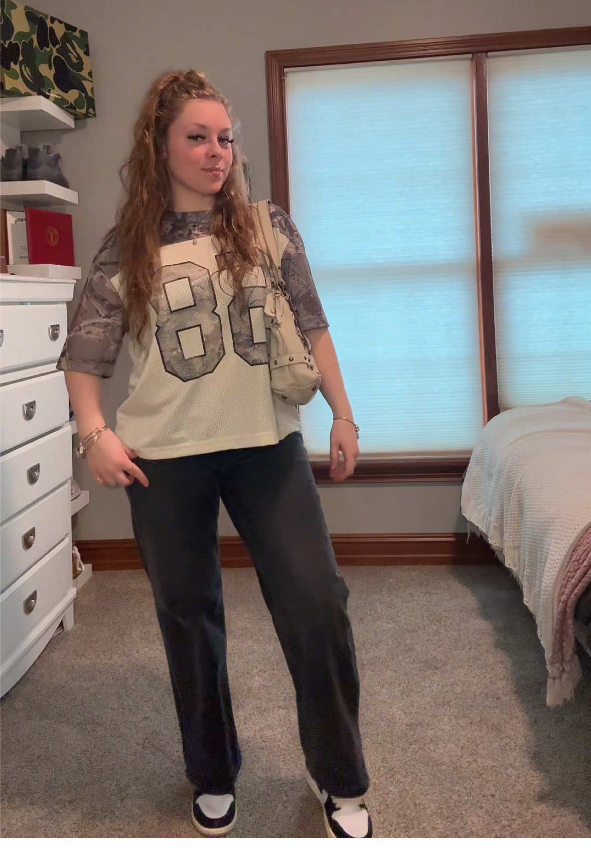 work fit of the day!! #fyp #outfitinspo #fitcheck #workfit #hollister #jordan1 