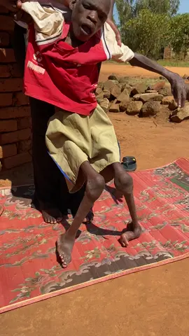 Nathan is a disabled orphaned boy who cant walk, talk or hear anything, kindly click on link in bio and support him, even $1 helps 🙏. #fyp #viral #foryoupage #humanity #help 