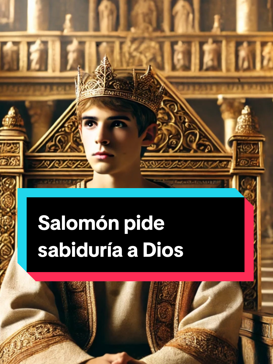 🕊️ La historia de Salomón y la sabiduría divina 👑✨ El joven rey Salomón, heredero del trono de Israel, pidió a Dios algo inesperado: sabiduría para gobernar con justicia. En un sueño, Dios le concedió un corazón sabio y entendido, además de riquezas y honor. Su legendario juicio, como cuando identificó a la verdadera madre de un niño en disputa, asombró a todo Israel. Bajo su reinado, el pueblo vivió una era de paz y esplendor. 💡 La verdadera grandeza no está en la riqueza, sino en la sabiduría y justicia. ¿Qué opinas de esta historia? Déjalo en los comentarios. ⬇️🔥 #Sabiduría #ReySalomón #HistoriaBíblica #Reflexión 