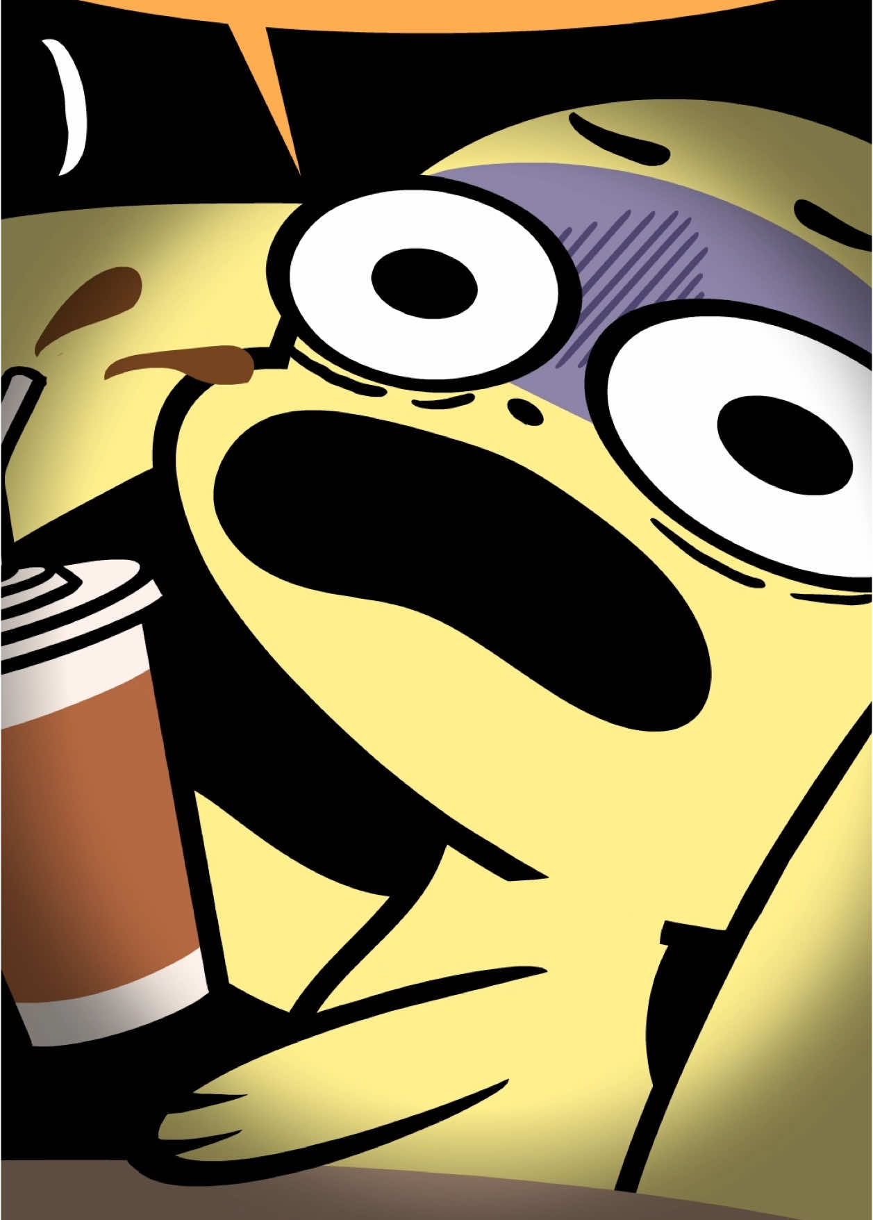 You ever get flavor jumpscared? 😭 #animation