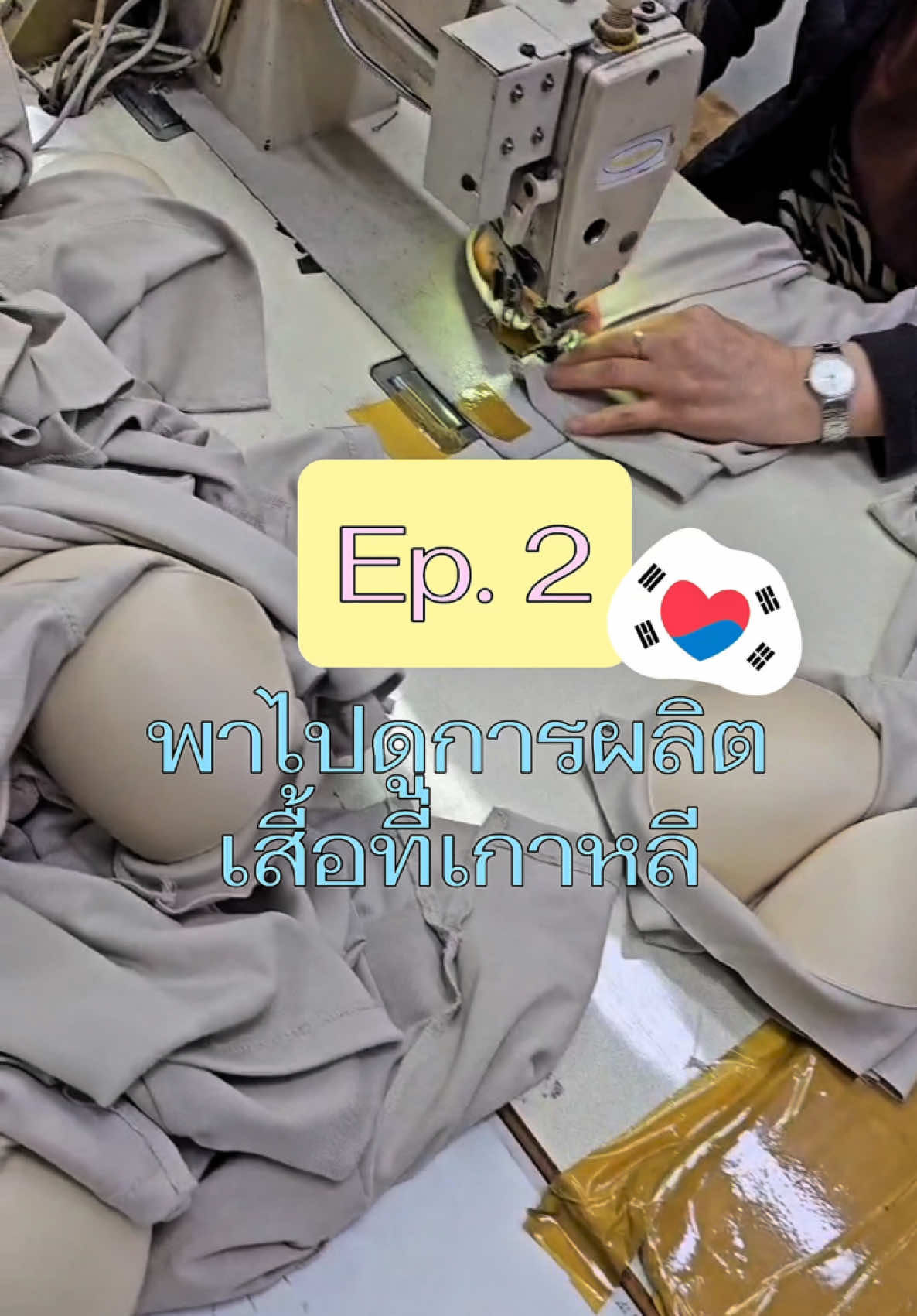 EP. 2 พาไปดูโรงงานเย็บผ้าที่เกาหลี🇰🇷 คอลเลคชั่นนี้ตั้งใจทำมากก เพราะแบรนด์ missBBgirl คอนเซ็ปคือเน้น “No bra” อยู่แล้ว ทำเพื่อผู้หญิงที่รักการแต่งตัว และที่สำคัญต้องใส่สบายด้วย! ดังนั้นเสื้อกล้ามที่มีฟองน้ำ ทรงแบบแฟชั่นดูไม่ old แต่มีความชิค ใส่สบายๆ เปิ้ลยังไม่ค่อยเจอ เลยตั้งใจทำรุ่นนี้และเก็บทุกดีเทล  ถึงราคาจะสูงหน่อยสำหรับที่ขายในร้าน @missbbgirl_store (แต่ราคายังหลักร้อยนะ) แต่รับรองว่าใครได้ไปชอบแน่นอน! มีแต่คนชมแล้วกลับมาซื้อซ้ำ หรือบางคนก็เหมาไป 3 สี 🥹🙏🏻 อันนี้ขอบคุณมากๆ เลยค่ะ #missbbgirl #ทำธุรกิจ #สร้างแบรนด์ #business #เสื้อผ้าแฟชั่นผู้หญิง #ทำแบรนด์ #ทําแบรนของตัวเอง #เที่ยวเกาหลี 