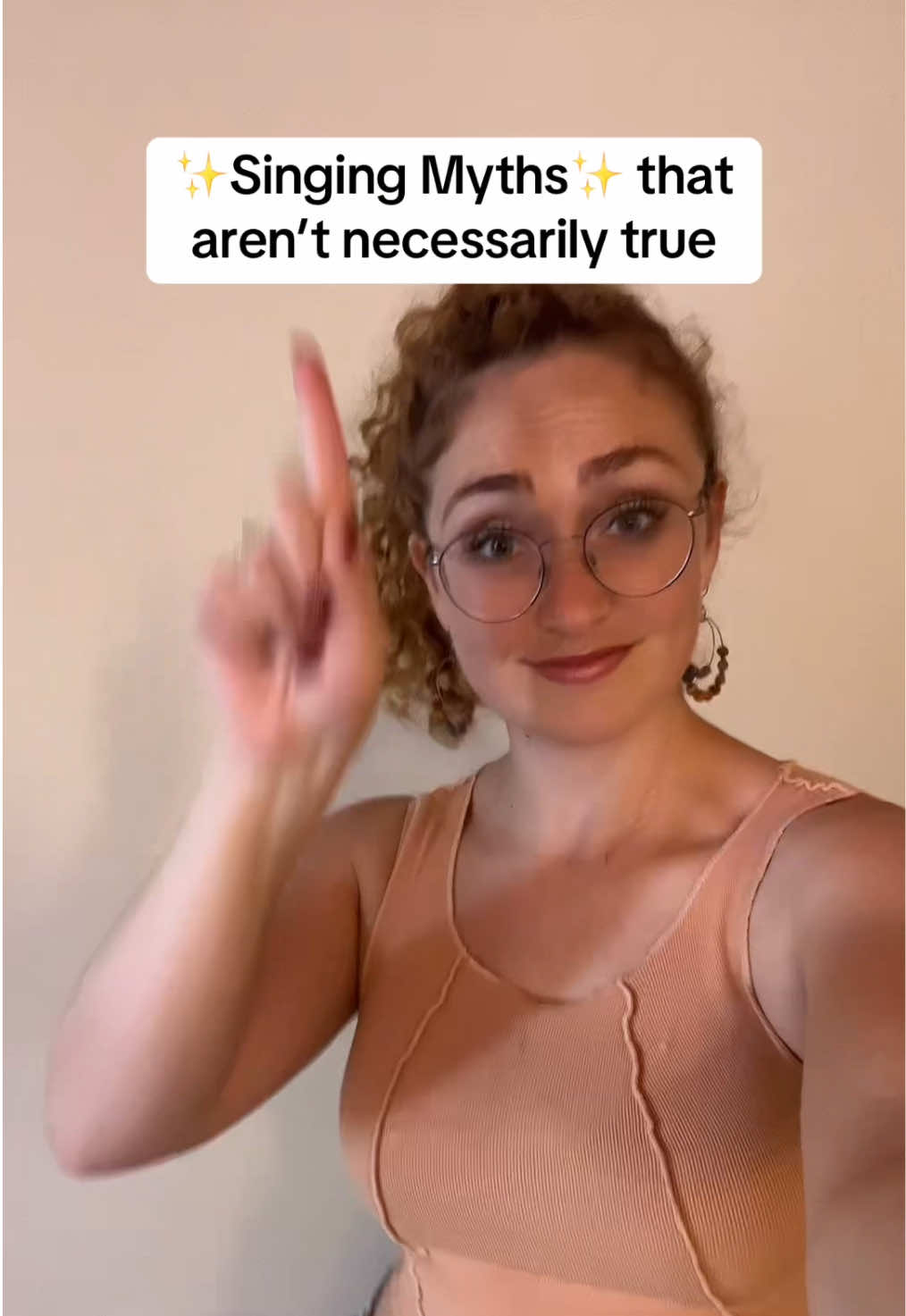 Firstly, no. Secondly... voice types don't even matter in contemporary singing, anyway 💁🏼‍♀️ —— #singingchallenge #singingmyths #voicetraining #voicetype #choralmusic 