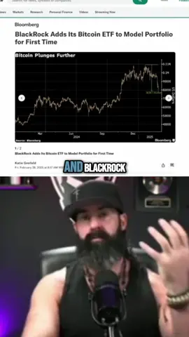 BlackRock's Game Changer: Bitcoin ETF in Model Portfolios #crypto #finance #investing