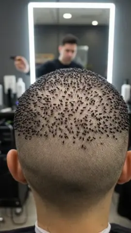 Quando estou no salão e os piolhos descem!!  #piolhos  #tripofobia #medo #vídeossatisfatórios #flypシ #vergonha  #asmr #bizarro #angústia #barbearia