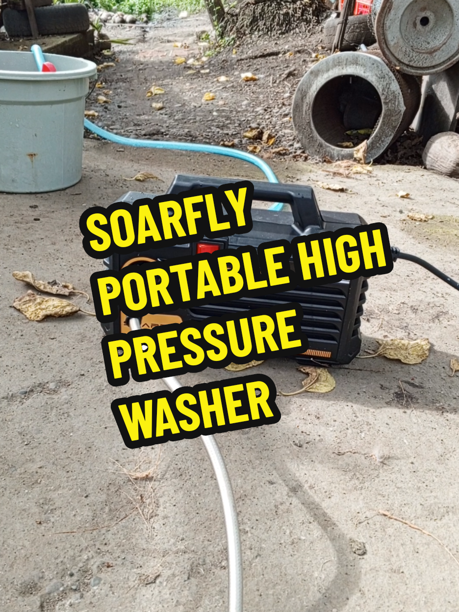 SOARFLY PORTABLE HIGH PRESSURE WASHER 3000watts grabe ang lakas budget friendly pa. #soarfly #soarflyhighpressurewasher #highpressurewasher #pressurewasher #soarflypressurewasher #portablepressurewasher #soarflyportablepressurewasher #pangcarwash #pangwashing #heavydutypressurewasher #heavydutyhighpressurewasher 