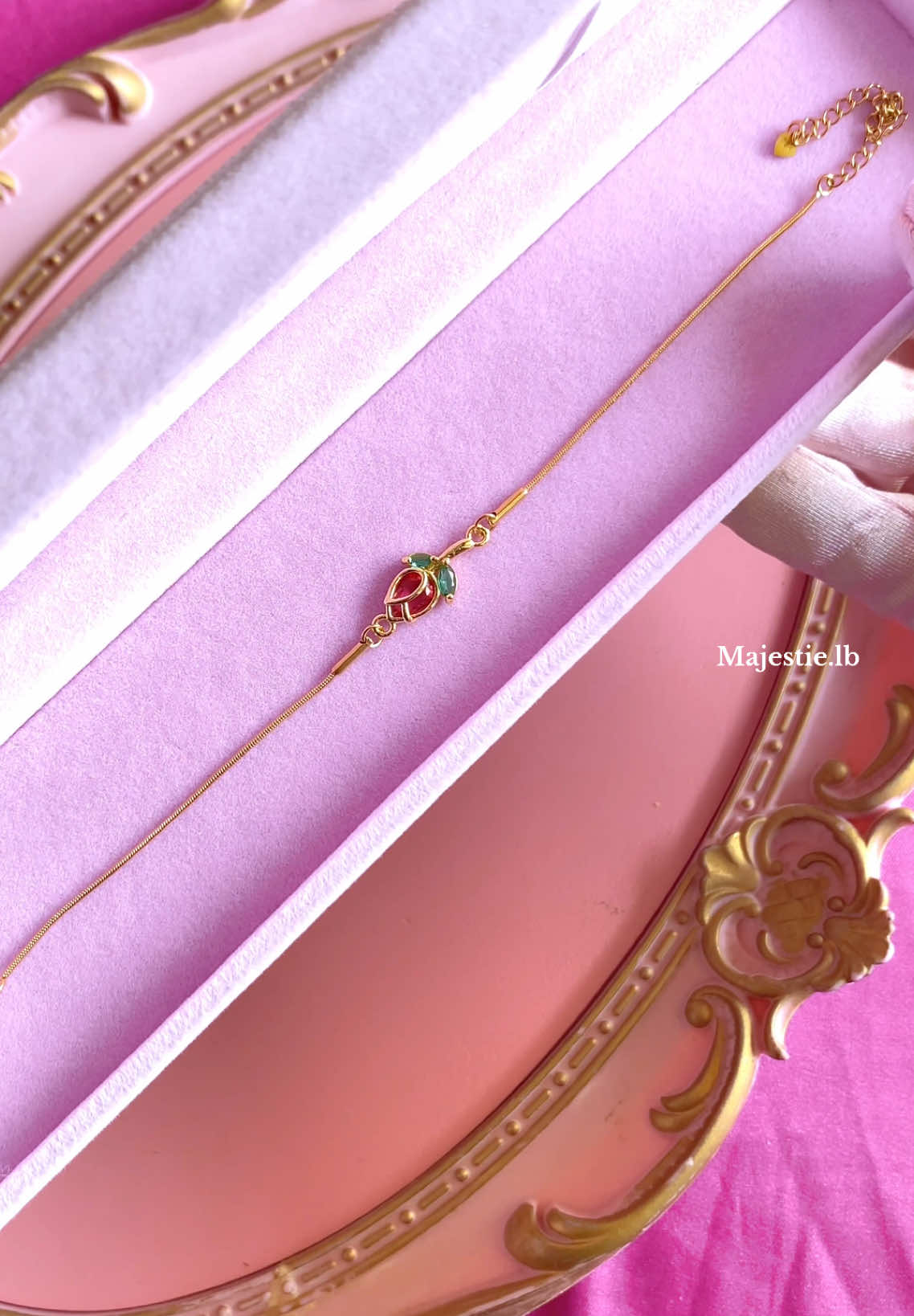 Beauty & the Beast Bracelet 🥀 Link In Bio! #beautyandthebeast #belle #rose #bracelet #fyp #fypp #uk #europe #usa #foryoupage #woman #girl #Love #couple #gift #princess #disney #jewelry 