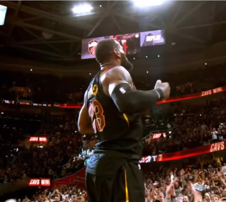 Lebron James, need i say more? #lebron #hamilton #NBA #cavs 