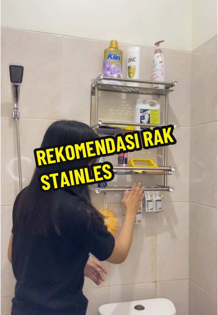 REKOMENDASI RAK KAMAR MANDI BAHAN STAINLES MURAH TAPI KUALITAS GA MURAHAN, LANGSUNG CEKOUT DI KERANJANG KUNING YA #ramadanekstraseru #rakkamarmandi #rakstainles #rakkamarmanditempel #rakkamarmandimurah #rakkamarmandistainless #rakkamarmandigantung #cekoutsekarang #foryou #fyp 