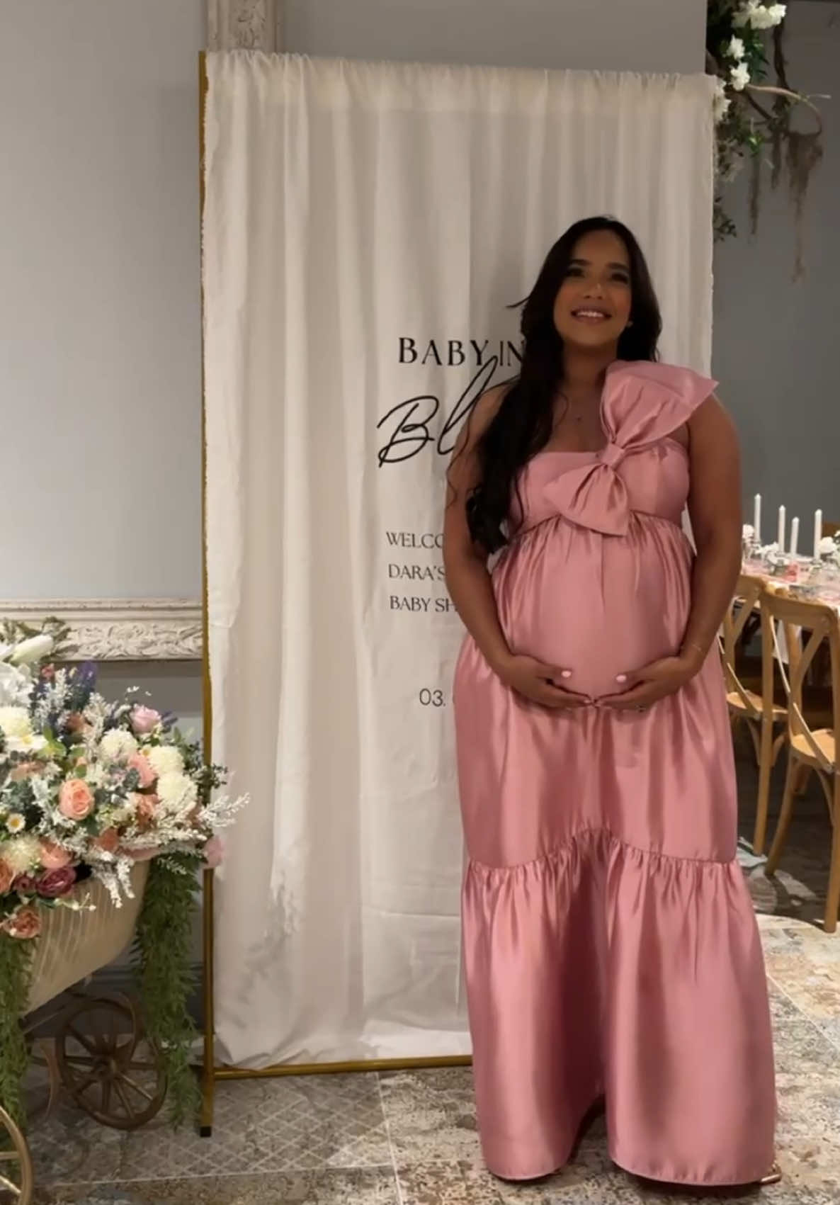 Spring baby🌸✨ #babyshower #babyinbloom #babygirl #springbreak 