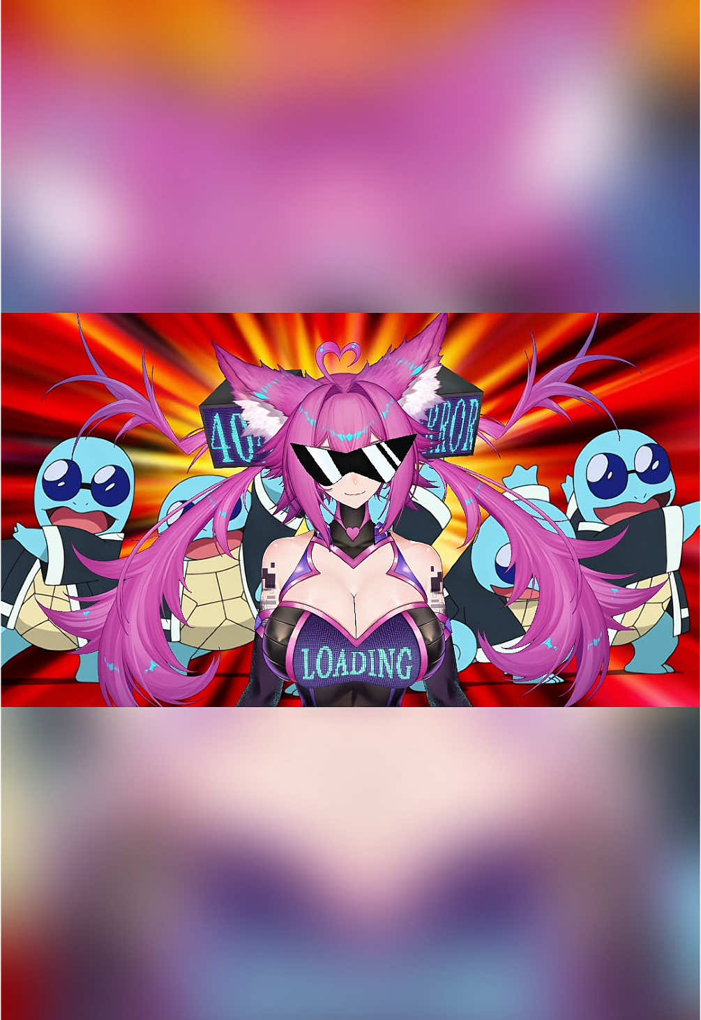 Love the squirt(tle) squad #vtuber #envtuber #live2d #pokemon 