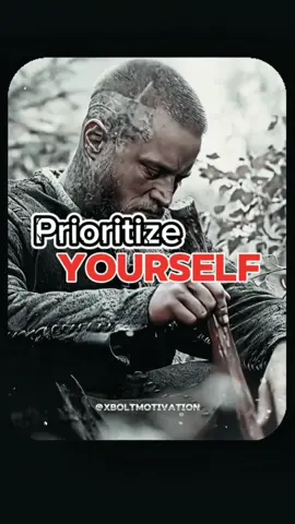 Prioritize Yourself | Ragnar Lothbrok  #ragnarlothbrok #ragnarmotivation #viking #motivational #fyp #carolina 
