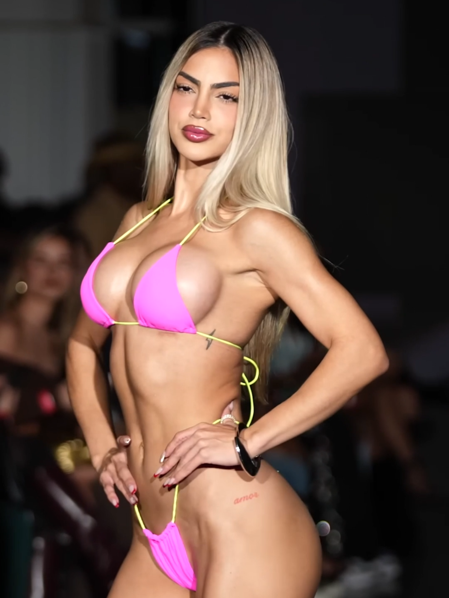 Fakebody: Aval The Brand Conquers The Runway In Miami  - Haute Gala Art Basel Miami #fakebody #fakebodyy⚠️ #bodypositivity #summer2025 #beach #swim #model #music #bikini #bikinimodel #fashion #fashiontiktok #fypシ゚viral🖤tiktok #moda #trends #trendy #hot #teamwork