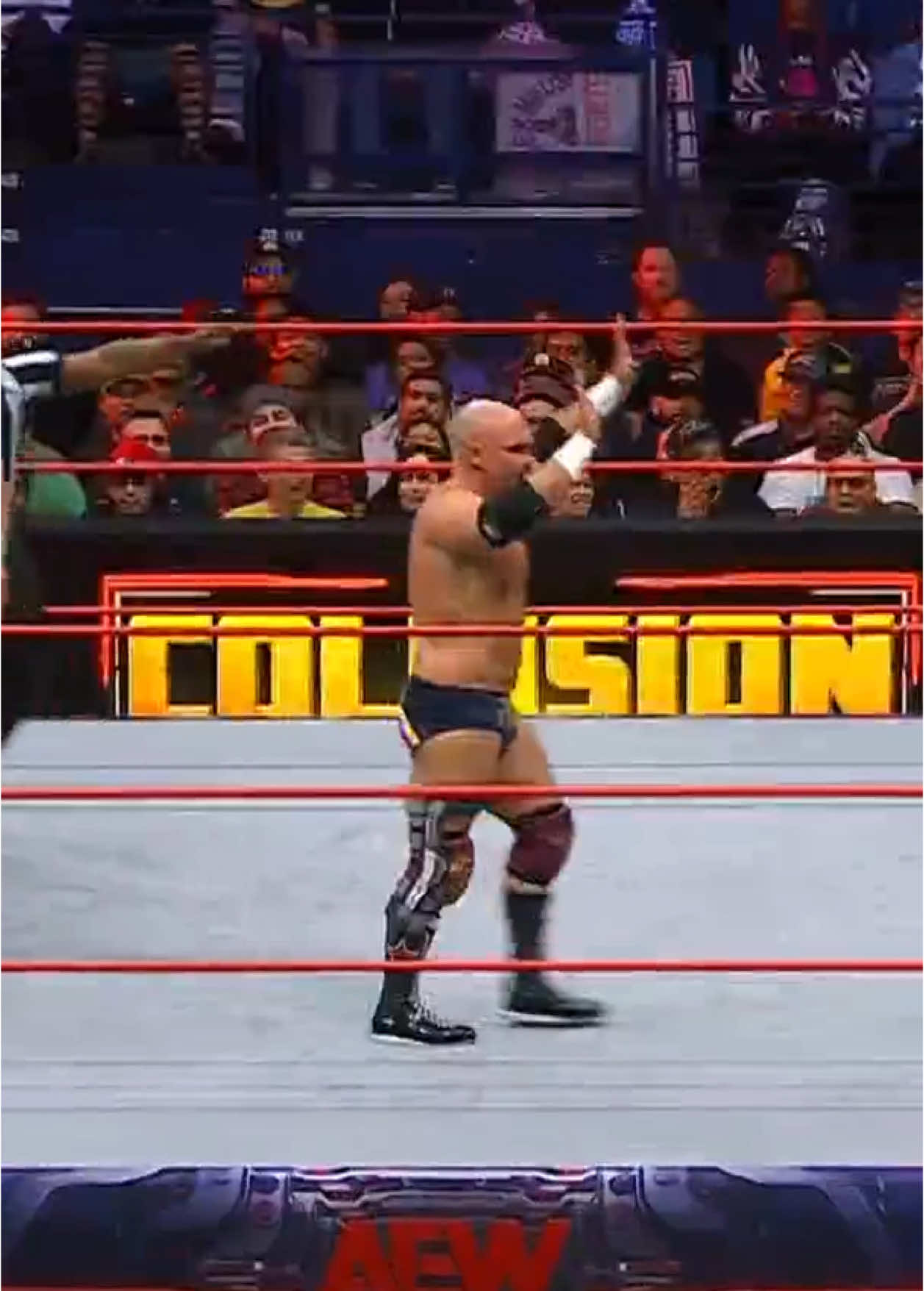 FTR was in tag team action against Roderick Strong & Kyle O’Reilly during AEW Collision! #aew #aewcollision #allelitewrestling #prowrestling #ftr #roderickstrong #kyleoreilly #sportsonmax 