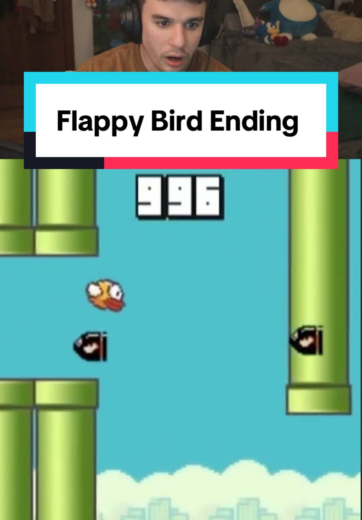 Flappy Bird Ending 😭  #gaming #mobilegame #mobilegames #flappybird #videogames 