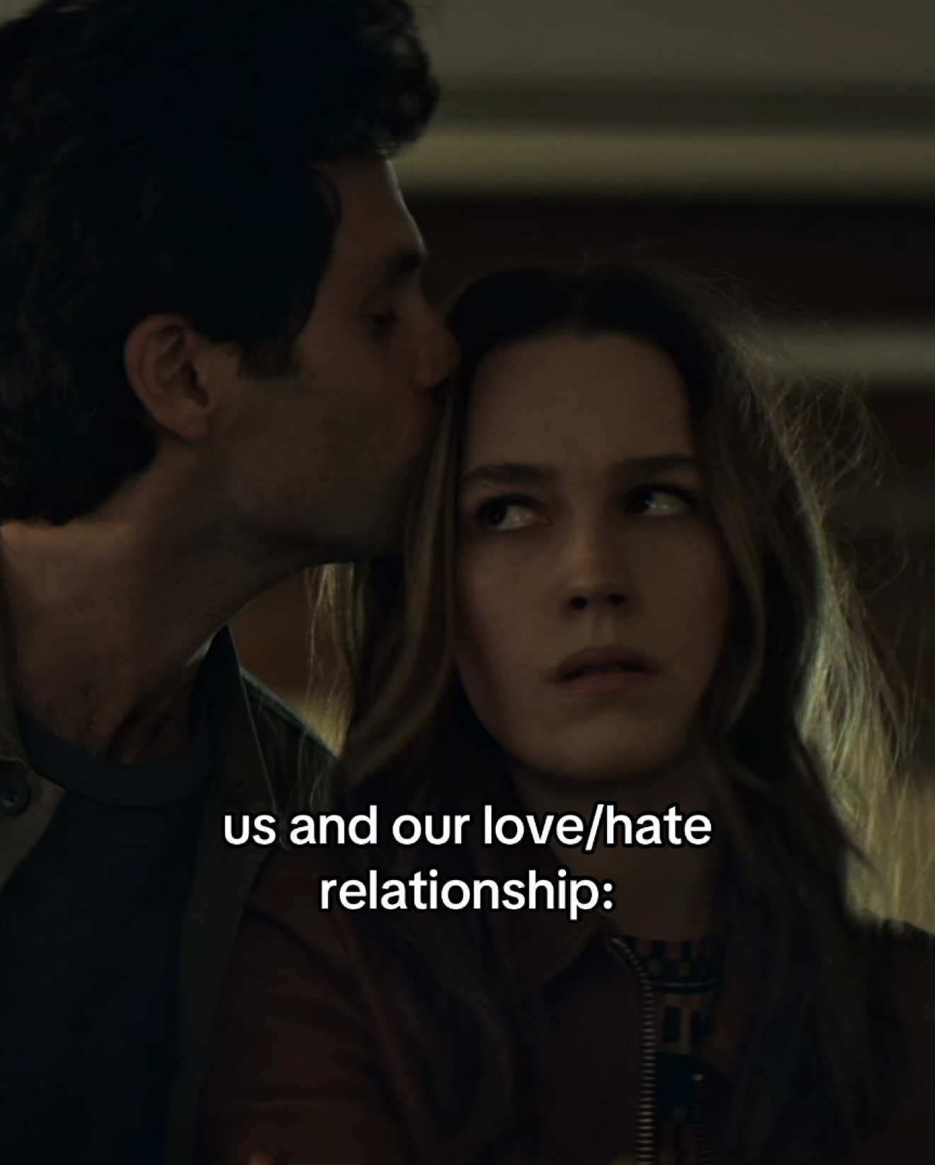 The best type of relationship 😫 #creatorsearchinsights #lovequinn #joegoldberg #joeandlove #you #younetflix #relatable #us #mytype #Love #obsessive #Relationship #lovehaterelationship #foryou #fyp 
