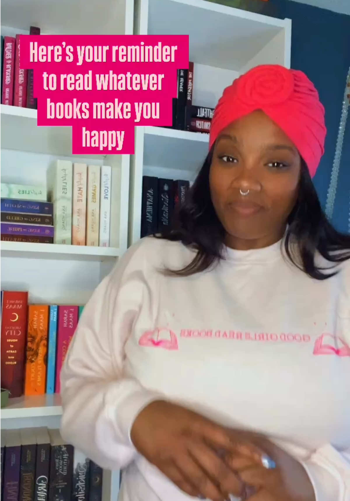 Who cares that someone rated that book you love it 1⭐️ or says it’s overhyped?? Or doesn’t believe the genre you like is real reading? 🙄 Did YOU love it? Did it make YOU happy?  That’s honestly all that matters. 🤷🏾‍♀️ Opinions are like armpits…everyone has them and some of them stink 🤣 #readersofinstagram #millennialreaders #fictionlover #books #ladieswhoread #bookgirlies #booksbooksbooks #appropriatelyhypedbooks #readwhatyoulove #hatersgonnahate #readersgonnaread #readersofinstagram #readersoftiktok #BookTok #bookstagram #instajoke #instafunny #bookishhumor 