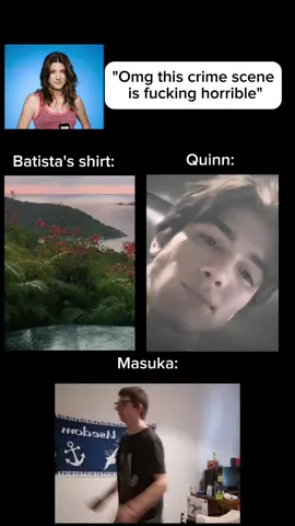 another miami metro classic #dexter #dexterseason1 #masuka #angel #batista #joeyquinn #quinn #real #meme #funny 