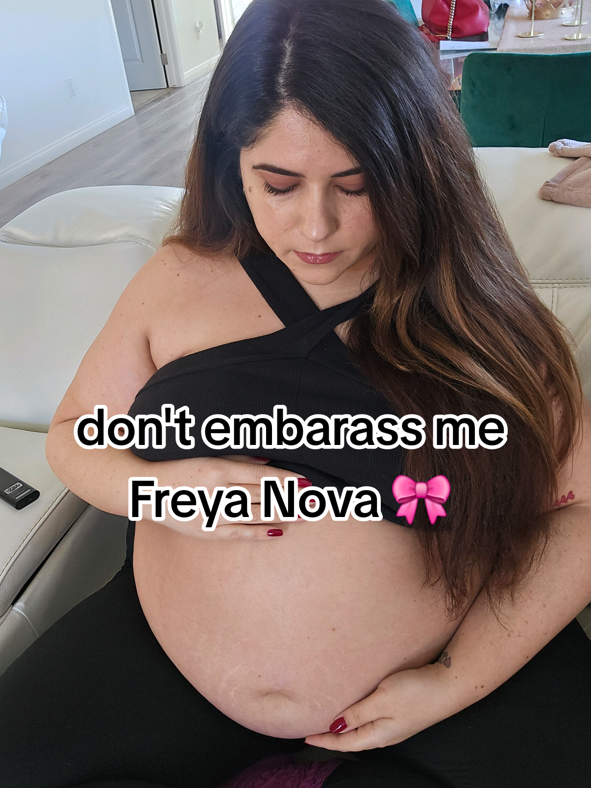 but seriously please be as cute as i've always dreamed ... we have pageants to win 😂 🏆 just kidding all newborns look like little aliens 👽 #pregnant  #pregnancytiktok #mumsoftiktok  #31weekspregnant  #pregnancyhumor #pregnantlife  #3rdtrimester 