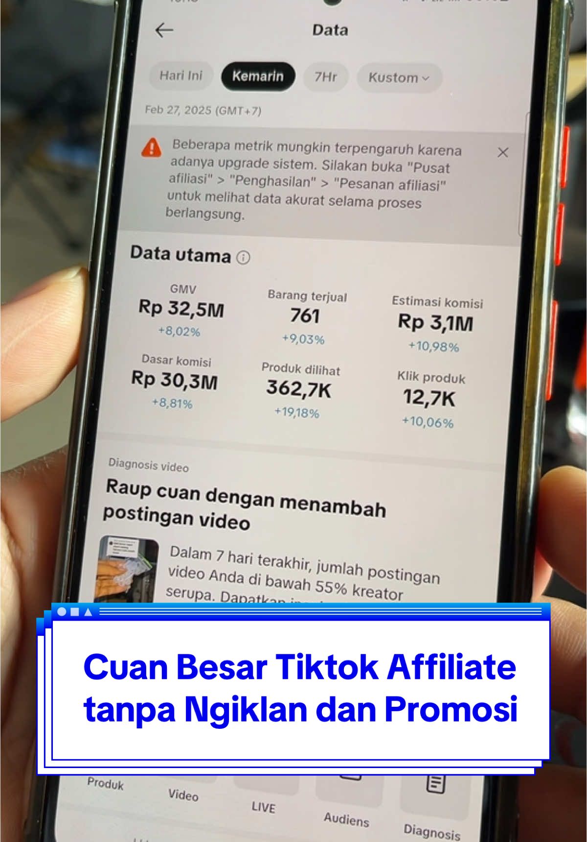 Cuan Besar dari Tiktok Affiliate tanpa Ngiklan ⁉️ #cuantiktok #cuantiktokaffiliate #cuanaffiliate #cuanaffiliatetiktok #berpenghasilanditiktok #edukasiaffiliate 