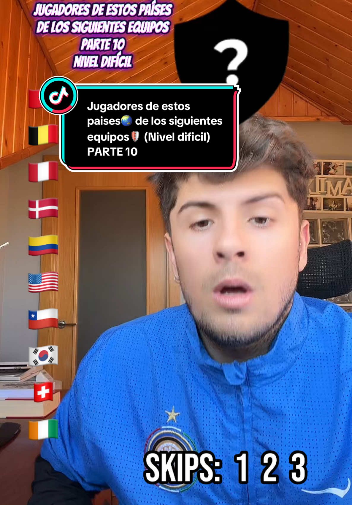 PARTE 10 / Jugadores de estos paises🌏 de los siguientes equipos🛡️ (NIVEL DIFÍCIL) #reto #jugadores #paises #equipos 