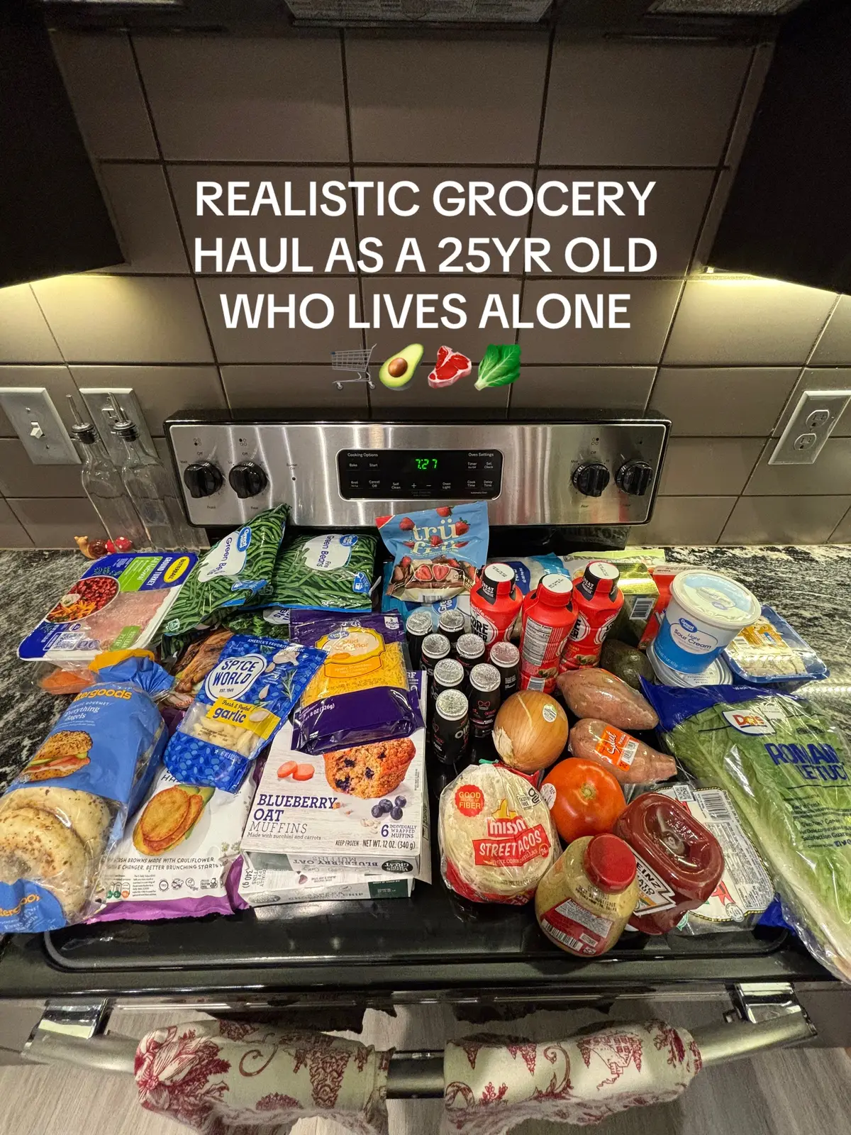 I was inspired by my girly friend to do a haul so here’s mine! 🫶🏽 #fyp #groceryshopping #haul 