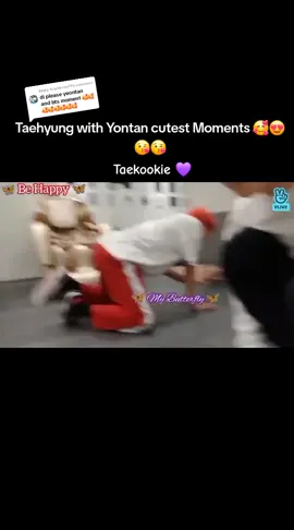 Replying to @gita.chy79 Taehyung with yontan cutest Moments 💜💜#yontan🐶 #foryou #viral #BTS #ARMY #TIKTOK #RM 