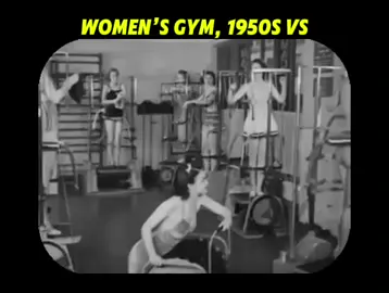 Women’s vs men’s gym, 1950s . Do you want to train in 1950s? Imagine improving your physique just by unwinding and letting a device do the work. Seems unrealistic? Yet, that was precisely the claim of “slenderizing”massage devices in the mid-1900s. In the 1950s, establishments known as 