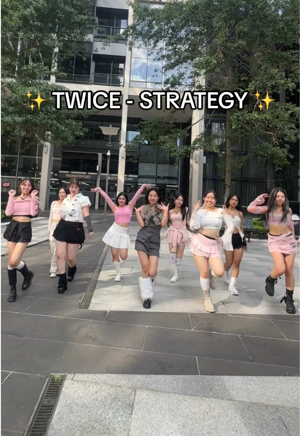 throwback to our strategy dance cover with the cutest outfits @Bias Dance @TWICE   #twice #strategy #dance #kpopfyp #foryou #fyp #kpop #kpopdance #outfitinspo #coquettecore #kpopinpublic 