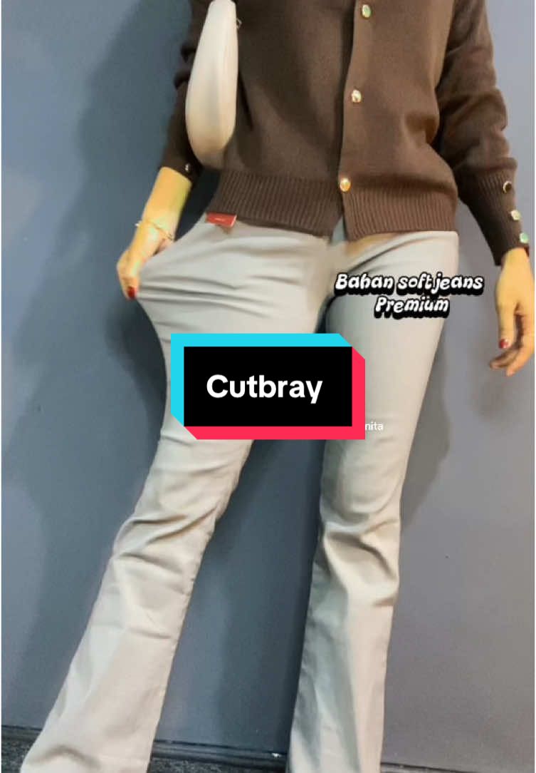 Cutbray ternyaman se😍😍😍👍#celanacutbray #celana #celanapanjang #cutbray #cutbraypants #strecy #elastis #celanamurah 