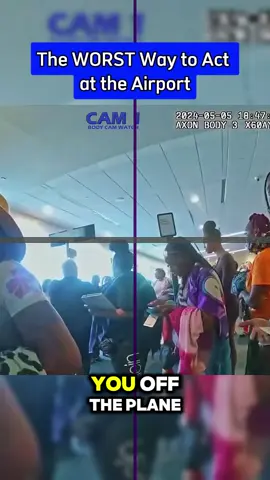 The WORST Way to Act at the Airport Part 2 #cops #copsoftiktok #copstiktok #police #policeoftiktok #policeman