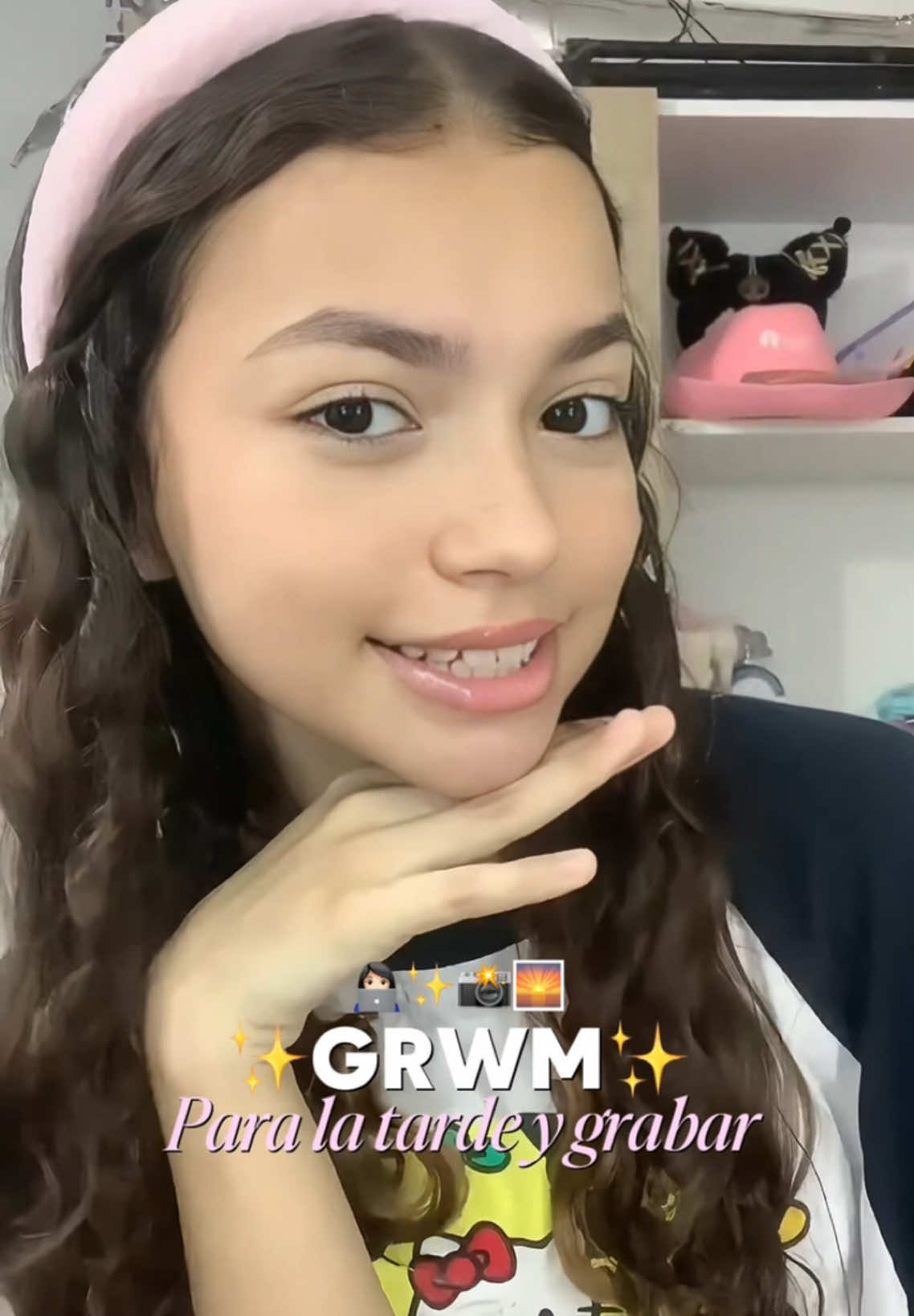 GRWM PARA LA TARDE Y GRABAR VIDEOSS!!💗👩🏻‍💻✨ #fyp #_daisytips #viraltiktok #girly #tips @TikTok 