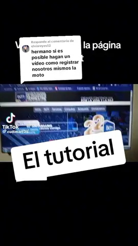 Respuesta a @elvisreyes52 