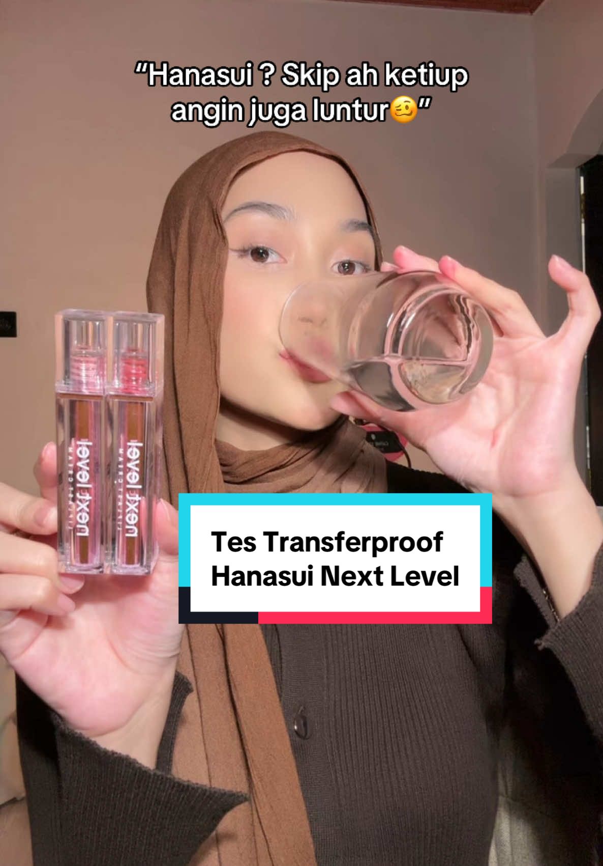 Mending borong semua warna gasii🙂‍↔️ #hanasuinextlevel #racunfujira #lipcream 