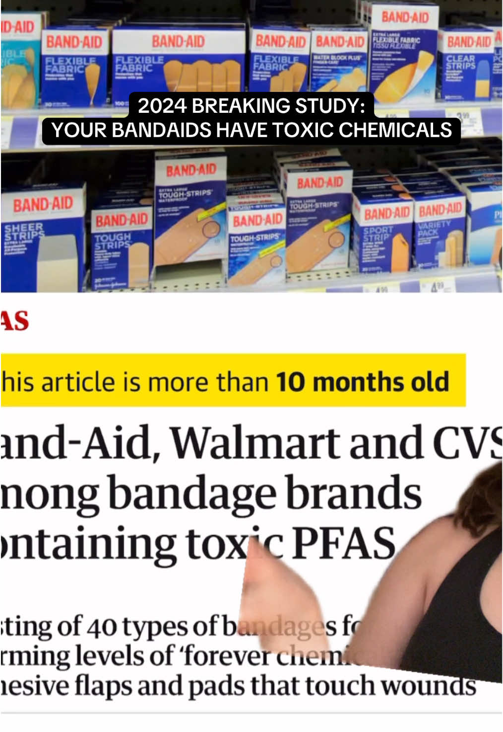 as someone whose entire previous job was eliminating PFAS from products - I understand the importance!!! #bandaids #bandages #latexfree #hypoallergenic #febubandages #greenscreenvideo #pfasfree #ecofriendly #sensitiveskin #hypoallergenicbandages #chemicalfree #allnatural #firstaidkit #healthessentials #pfas #breakingnews #nontoxicbandages 