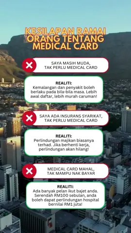 Ramai anggap medical card tak penting, tapi bila dah terlambat baru menyesal! Betul ke medical card ni hanya untuk orang tua dan kaya je? Komen di bawah! #MedicalCard #MasaDepanCerah #TakafulAwareness #HibahTakaful #evoxagency 