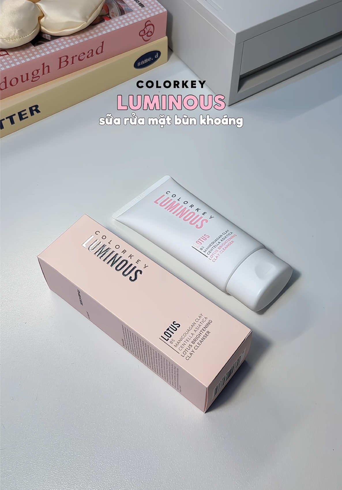 thơm xĩu 😚 #xuhuong #unboxing #muasamcungtiktok #colorkeyvn #colorkeyluminous #suaruamat #skincaretutorial #cleanser #fyp #reviewlamdep #chinufuttt 