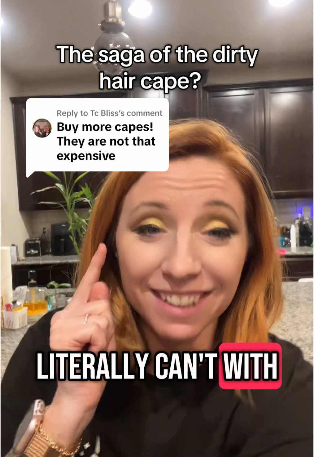 Replying to @Tc Bliss being a hairstylist is so funny sometimes. #hairstylist #hairtok #fypシ #hair #hairtutorial #haireducation 