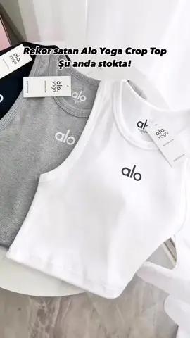 Alo yoga croplar ve daha bir çok actiwear ürün khilon’da! #gym #alo #aloyoga #activewear 